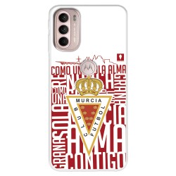 Funda para Motorola Moto G31 del Real Murcia  - Licencia Oficial Real Murcia