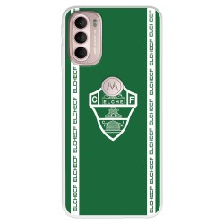 Funda para Motorola Moto G31 del Elche CF Escudo Fondo Verde  - Licencia Oficial Elche CF