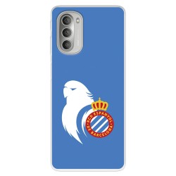 Funda para Motorola Moto G51 5G del RCD Espanyol Escudo Perico  - Licencia Oficial RCD Espanyol