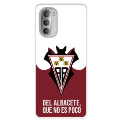 Funda para Motorola Moto G51 5G del Albacete  - Licencia Oficial Albacete Balompié