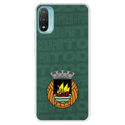 Funda para Motorola Moto E30 del Rio Ave FC Escudo Fondo Verde  - Licencia Oficial Rio Ave FC