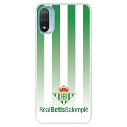 Funda para Motorola Moto E30 del Betis  - Licencia Oficial Real Betis Balompié