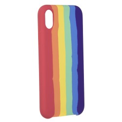 Funda Ultra suave Bandera LGTB para iPhone X