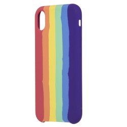 Funda Ultra suave Bandera LGTB para iPhone XR