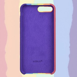 Funda Ultra suave Bandera LGTB para iPhone 8 Plus