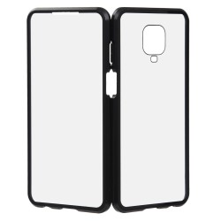 Funda Magnética Negra para Xiaomi Redmi Note 9 Pro