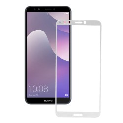 Cristal Templado Completo Blanco para Huawei Y7 2018