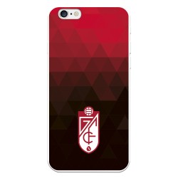 Funda para iPhone 6S Oficial del Granada CF Escudo - Fondo Rojo y Negro - Licencia Oficial del Granada CF