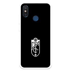 Funda para Xiaomi Mi 8 del Granada CF Escudo Fondo Negro Escudo Fondo Negro - Licencia Oficial Granada CF