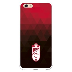 Funda para iPhone 6 Plus del Granada CF Escudo - Fondo Rojo y Negro Escudo - Fondo Rojo y Negro - Licencia Oficial Granada CF