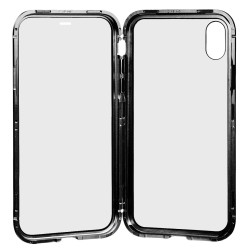 Funda Mágnetica Negra para iPhone X