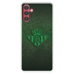 Funda para Samsung Galaxy A13 5G del Betis Escudo Verde Fondo trama - Licencia Oficial Real Betis Balompié