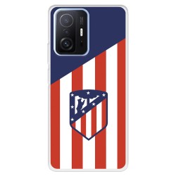 Funda para Xiaomi 11T del Atleti Escudo Fondo Atletico - Licencia Oficial Atlético de Madrid