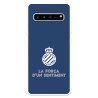 Funda para Samsung Galaxy S10 del RCD Espanyol Escudo Fondo Azul Escudo Fondo Azul - Licencia Oficial RCD Espanyol