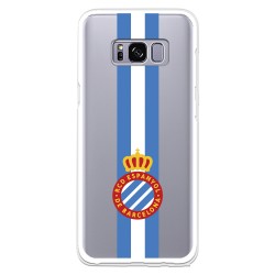 Funda para Samsung Galaxy S8 del RCD Espanyol Escudo Albiceleste Escudo Albiceleste - Licencia Oficial RCD Espanyol