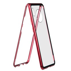 Funda Magnética Roja para Huawei Mate 30