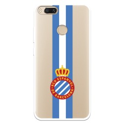 Funda para Xiaomi Mi A1 del RCD Espanyol Escudo Albiceleste Escudo Albiceleste - Licencia Oficial RCD Espanyol