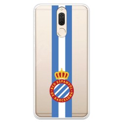 Funda para Huawei Mate 10 Lite del RCD Espanyol Escudo Albiceleste Escudo Albiceleste - Licencia Oficial RCD Espanyol