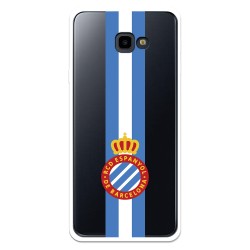 Funda para Samsung Galaxy J4 Plus del RCD Espanyol Escudo Albiceleste Escudo Albiceleste - Licencia Oficial RCD Espanyol