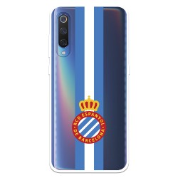 Funda para Xiaomi Mi 9 del RCD Espanyol Escudo Albiceleste Escudo Albiceleste - Licencia Oficial RCD Espanyol