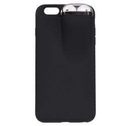 Funda Porta Auriculares Negro para iPhone 6S Plus