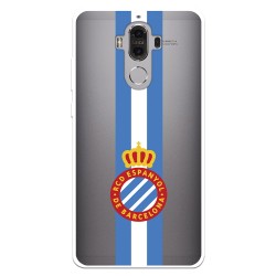 Funda para Huawei Mate 9 del RCD Espanyol Escudo Albiceleste Escudo Albiceleste - Licencia Oficial RCD Espanyol