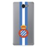 Funda para Huawei Y7 del RCD Espanyol Escudo Albiceleste Escudo Albiceleste - Licencia Oficial RCD Espanyol