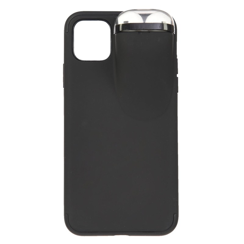 Funda Porta Auriculares Negro para iPhone 11 Pro