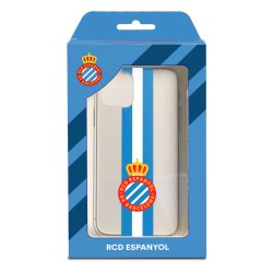 Funda para LG K40s del RCD Espanyol Escudo Albiceleste Escudo Albiceleste - Licencia Oficial RCD Espanyol