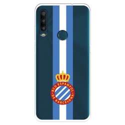 Funda para Alcatel 1SE 2020 del RCD Espanyol Escudo Albiceleste Escudo Albiceleste - Licencia Oficial RCD Espanyol