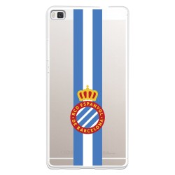 Funda para Huawei P8 del RCD Espanyol Escudo Albiceleste Escudo Albiceleste - Licencia Oficial RCD Espanyol