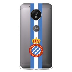 Funda para Motorola Moto G5 del RCD Espanyol Escudo Albiceleste Escudo Albiceleste - Licencia Oficial RCD Espanyol