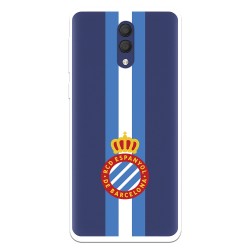 Funda para Alcatel 1X 2019 del RCD Espanyol Escudo Albiceleste Escudo Albiceleste - Licencia Oficial RCD Espanyol