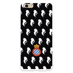 Funda para iPhone 6 Plus del RCD Espanyol Escudo Patron Fondo Negro Escudo Patron Fondo Negro - Licencia Oficial RCD Espanyol