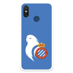 Funda para Xiaomi Mi 8 del RCD Espanyol Escudo Perico Escudo Perico - Licencia Oficial RCD Espanyol