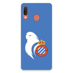 Funda para Samsung Galaxy A20e del RCD Espanyol Escudo Perico Escudo Perico - Licencia Oficial RCD Espanyol