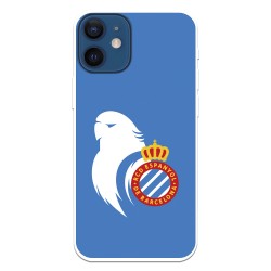 Funda para iPhone 12 Mini del RCD Espanyol Escudo Perico Escudo Perico - Licencia Oficial RCD Espanyol