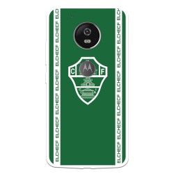 Funda para Motorola Moto G5 del Elche CF Escudo Fondo Verde Escudo Fondo Verde - Licencia Oficial Elche CF