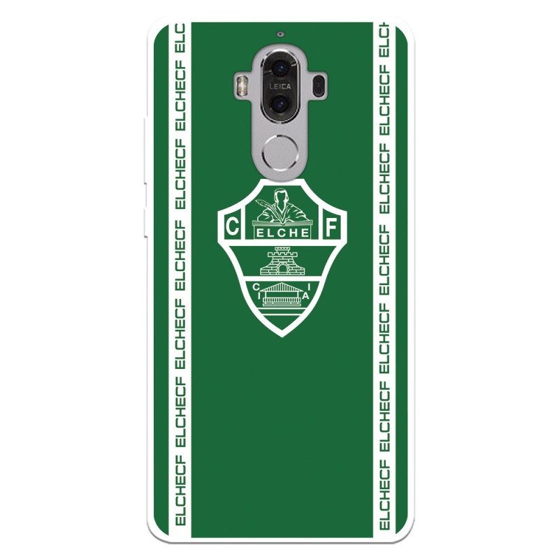 Funda para Huawei Mate 9 del Elche CF Escudo Fondo Verde Escudo Fondo Verde - Licencia Oficial Elche CF