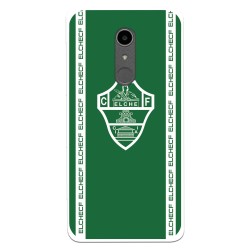 Funda para Alcatel A3 del Elche CF Escudo Fondo Verde Escudo Fondo Verde - Licencia Oficial Elche CF