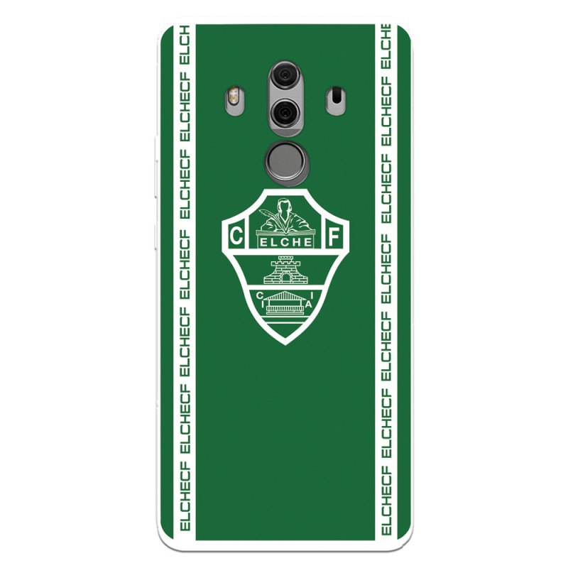 Funda para Huawei Mate 10 Pro del Elche CF Escudo Fondo Verde Escudo Fondo Verde - Licencia Oficial Elche CF