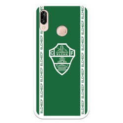 Funda para Huawei P20 Lite del Elche CF Escudo Fondo Verde Escudo Fondo Verde - Licencia Oficial Elche CF