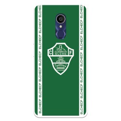 Funda para Alcatel 3C del Elche CF Escudo Fondo Verde Escudo Fondo Verde - Licencia Oficial Elche CF