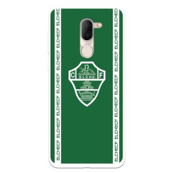 Funda para Alcatel 3X del Elche CF Escudo Fondo Verde Escudo Fondo Verde - Licencia Oficial Elche CF