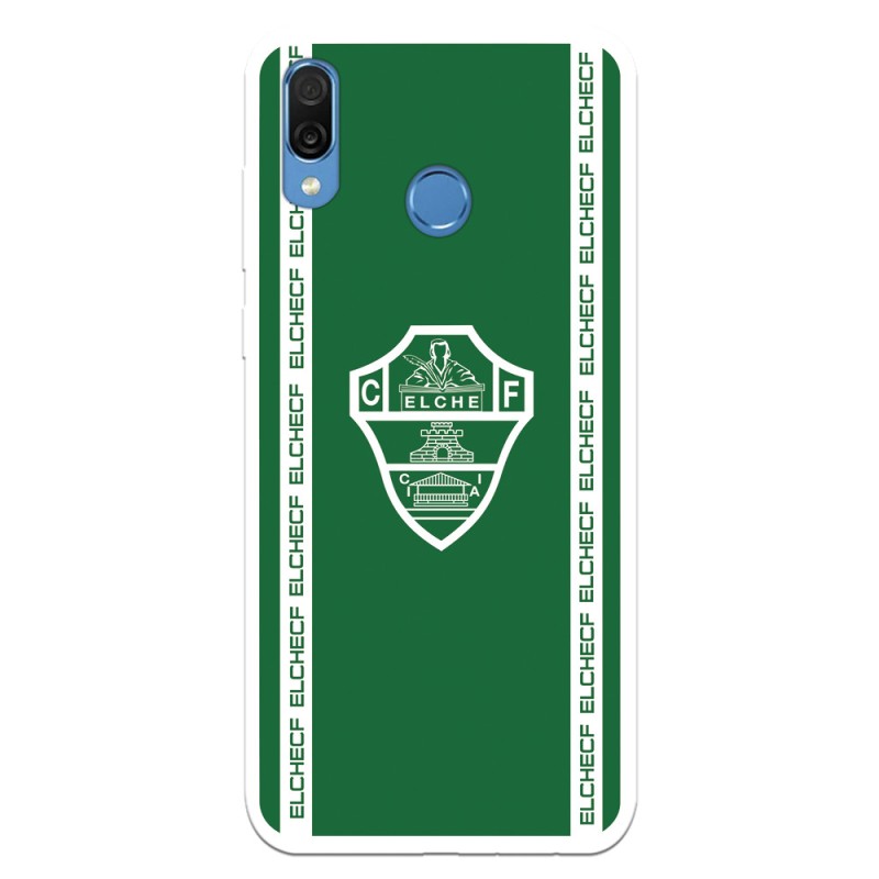 Funda para Honor Play del Elche CF Escudo Fondo Verde Escudo Fondo Verde - Licencia Oficial Elche CF