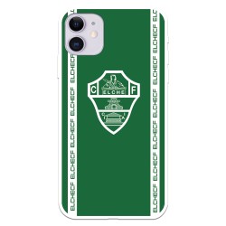 Funda para iPhone 11 del Elche CF Escudo Fondo Verde Escudo Fondo Verde - Licencia Oficial Elche CF