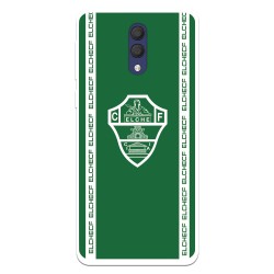 Funda para Alcatel 1X 2019 del Elche CF Escudo Fondo Verde Escudo Fondo Verde - Licencia Oficial Elche CF