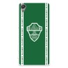 Funda para Sony Xperia X del Elche CF Escudo Fondo Verde Escudo Fondo Verde - Licencia Oficial Elche CF