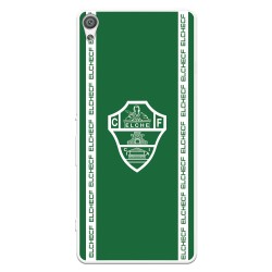 Funda para Sony Xperia XA del Elche CF Escudo Fondo Verde Escudo Fondo Verde - Licencia Oficial Elche CF