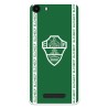 Funda para Wiko Lenny2 del Elche CF Escudo Fondo Verde Escudo Fondo Verde - Licencia Oficial Elche CF